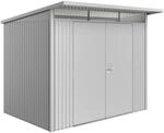 Biohort Ger&auml;tehaus 'AvantGarde' Gr. A5 silber-metallic 260 x 220 cm mit Doppelt&uuml;r