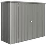 Biohort Ger&auml;teschrank 3, 227 x 83 cm Quarzgrau metallic