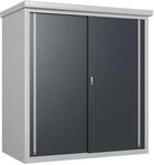 Trimetals Ger&auml;teschrank 'Guardian D63' grau Stahl 98 x 172 x 187 cm