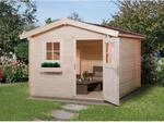 Weka Blockbohlenhaus 'Nagold 1' Gr&ouml;&szlig;e 1