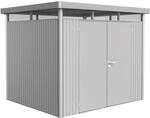 Biohort Ger&auml;tehaus 'HighLine H3' silbern Doppelt&uuml;r 275 x 235 x 222 cm