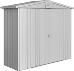 Biohort Ger&auml;tehaus 'Europa Gr. 2A' silbern Doppelt&uuml;r 244 x 84 x 203 cm