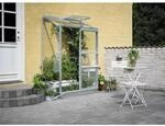 Halls Anlehngew&auml;chshaus 'Altan 2' 132 x 69 cm mit 3 mm Blankglas...