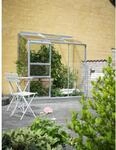 Halls Anlehngew&auml;chshaus 'Altan 3' 132 x 69 cm mit 3 mm Blankglas...