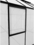 Vitavia Alu-Seitenfenster 'V' schwarz 59 x 79,2 cm f&uuml;r Gew&auml;chsh&auml;user