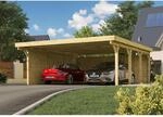 Karibu Doppelcarport 'Classic 2' 598 x 670 cm Kiefer KDI PVC-Dach