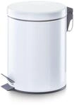 Zeller Treteimer wei&szlig; Metall 5 l