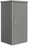 Biohort Ger&auml;teschrank quarzgrau metallic 93 x 83 x 182,5 cm
