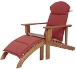 Garden Pleasure Liegesessel 'Harper' Eukalyptusholz braun 70 x 93 x 142 cm