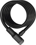 ABUS Spiralkabelschloss 'Booster 6512K' schwarz &Oslash; 1,2 x 180 cm