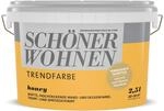 Sch&ouml;ner Wohnen Farbe Trendfarbe 'Honey' gelb matt 2,5 l