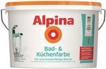 Alpina Bad- und Küchenfarbe weiß matt 5 l Alpina Bad- und Küchenfarbe weiß matt 5 l