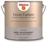 Alpina Feine Farben 'Nebel im November' mittelgrau matt 2,5 l