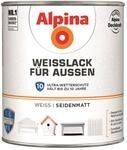 Alpina Wei&szlig;lack f&uuml;r Au&szlig;en seidenmatt 2 l