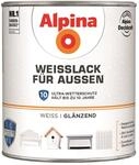 Alpina Wei&szlig;lack f&uuml;r Au&szlig;en gl&auml;nzend 2 l