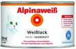 Wei&szlig;lack 'Alpinawei&szlig;' seidenmatt 300 ml
