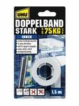 Uhu Doppel-Klebeband 'Stark Innen' wei&szlig; 1,5 m