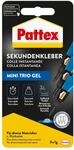 Pattex Sekundenkleber 'Mini Trio Gel' transparent 3 x 1 g