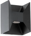 EGLO LED-Au&szlig;enwandleuchte 'Morino' 2,5 W 460 lm warmwei&szlig; IP 44 10,5 x 14 x 18 cm