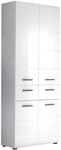 Trendteam Hochschrank 'Gloss' wei&szlig; Hochglanz 60 x 182 x 31 cm