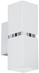 EGLO Wandleuchte 'Passa' GU10, 480 lm, chromfarben, 55 x 170 x 85 mm