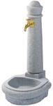 GARANTIA Wasserzapfs&auml;ule 'Venezia' Steinoptik light granite 44 x 52 x 90 cm