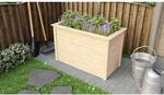 Karibu Hochbeet natur Fichte 133 x 69 x 82 cm, 460 l
