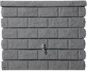 GARANTIA Wandtank 'Rocky' graphitfarben 400 l