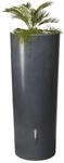 GARANTIA 2in1 Regenspeicher 'Stone' lavafarben 350 l