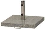 Siena Garden Schirmst&auml;nder f&uuml;r Schirmmast mit &Oslash; 48 mm Granit 55 x 55 x cm