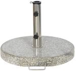 Siena Garden Schirmst&auml;nder f&uuml;r Schirmmast mit &Oslash; 48 mm Granit &Oslash; 50 x 5,5 cm