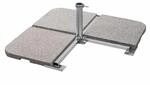Schneider Schirmst&auml;nder f&uuml;r Schirmmast mit &Oslash; 55 mm Stahl 107 x 107 x 37 cm