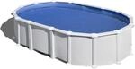 GRE Stahlwandpool-Set 'Haiti' 634 x 399 x 132 cm mit Sicherheitsleiter und