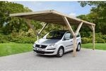 Weka Einzelcarport '612' naturfarben, 306 x 250 x 606 cm