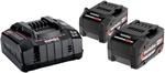 Metabo Akku-Starter-Set 2 x 5,2 Ah mit Ladeger&auml;t