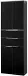 Fackelmann Hochschrank 'Kara' anthrazit 61 x 176,1 x 32cm