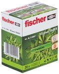 Fischer Greenline Universald&uuml;bel 'UX GREEN' mit Rand &Oslash; 10 x 60 mm, 20 St&uuml;ck