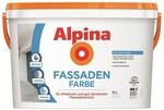 Alpina Fassadenfarbe wei&szlig; matt 10 l
