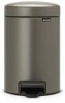 Brabantia Treteimer 'Newlcon' Platinum 3 l