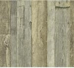A.S. Cr&eacute;ation Vliestapete 'Dekora Natur' Bretter hellbraun 10,05 m x 0,53 m