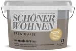 Sch&ouml;ner Wohnen Farbe Trendfarbe 'Manhattan' braun matt 1 l