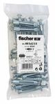 Fischer Hohlraum-Metalld&uuml;bel 'HM SB' &Oslash; 6 x 52 mm, 20 St&uuml;ck