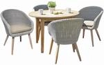 Garden Pleasure Gartenm&ouml;belset 'Arvada' f&uuml;r 4 Personen Akazienholz