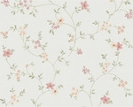 A.S. Cr&eacute;ation Vliestapete 'Fleuri Pastel' Blumen bunt/gr&uuml;n/wei&szlig; 0,53 x 10,05 m