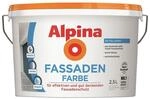 Alpina Fassadenfarbe wei&szlig; matt 2,5 l