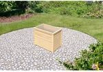 Karibu Hochbeet natur Fichte 98 x 65 x 64 cm, 260 l
