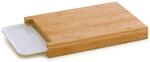 Zeller Schneidebrett naturfarben 38 x 4,8 x 26 cm