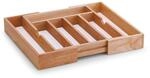 Zeller Besteckkasten naturfarben 32 x 6 x 37,5 cm