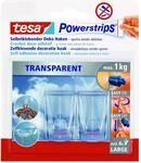 tesa Haken Powerstrips&reg; 'Deco XL' transparent 2 St&uuml;ck