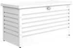 Biohort Gartenbox 'FreizeitBox 130' Stahl wei&szlig; 134 x 71 x 62 cm